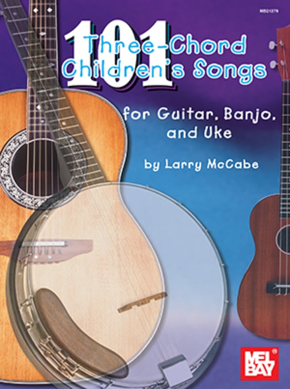 101 Three Chord Children's Songs For Guitar Book