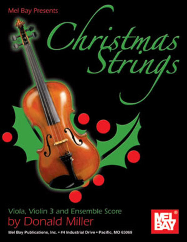 Christmas Strings  Viola Violin 3 & Ensemble Score