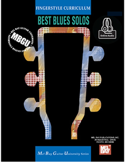 Mbgu Fingerstyle Curriculum Best Blues Solos Bk/Ola