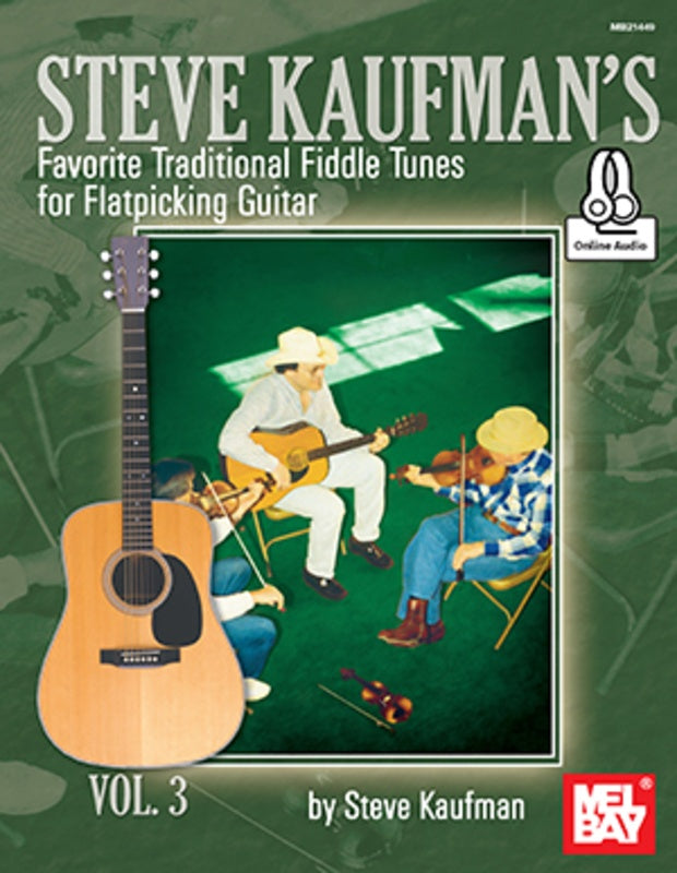 Steve Kaufmans Favorite Fiddle Tunes Vol 3 Bk/Ola