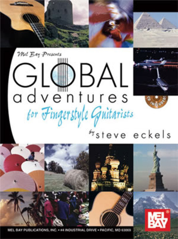 Global Adventures For Fingerstyle Guitar Book/Cd