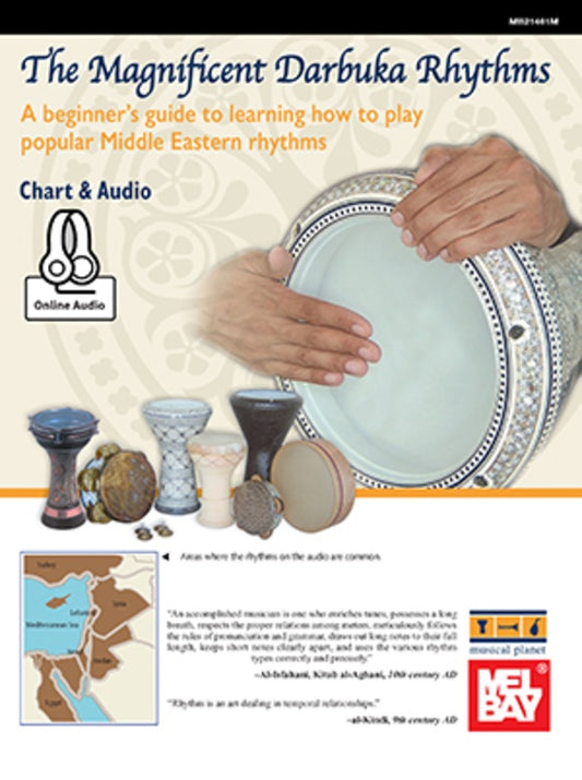 The Magnificent Darbuka Rhythms Chart/Ola