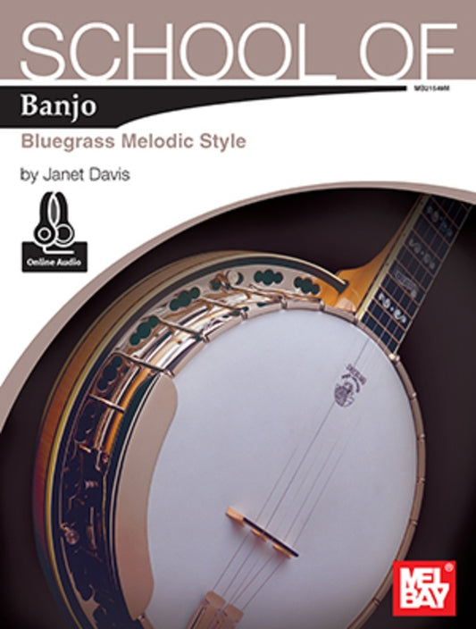 School Of Banjo Bluegrass Melodic Style Bk/Ola