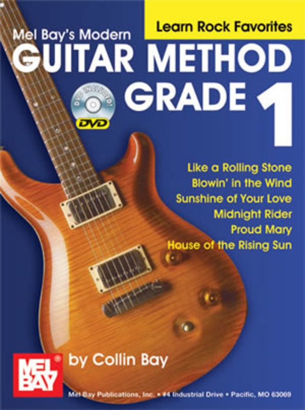 Modern Guitar Method Grade 1 - Learn Rock Favourites Book/Dvd