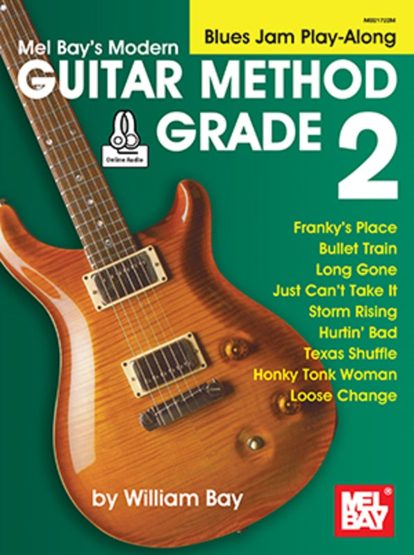 Modern Guitar Method - Grade 2 Blues Jam Play-Along Book/Ola