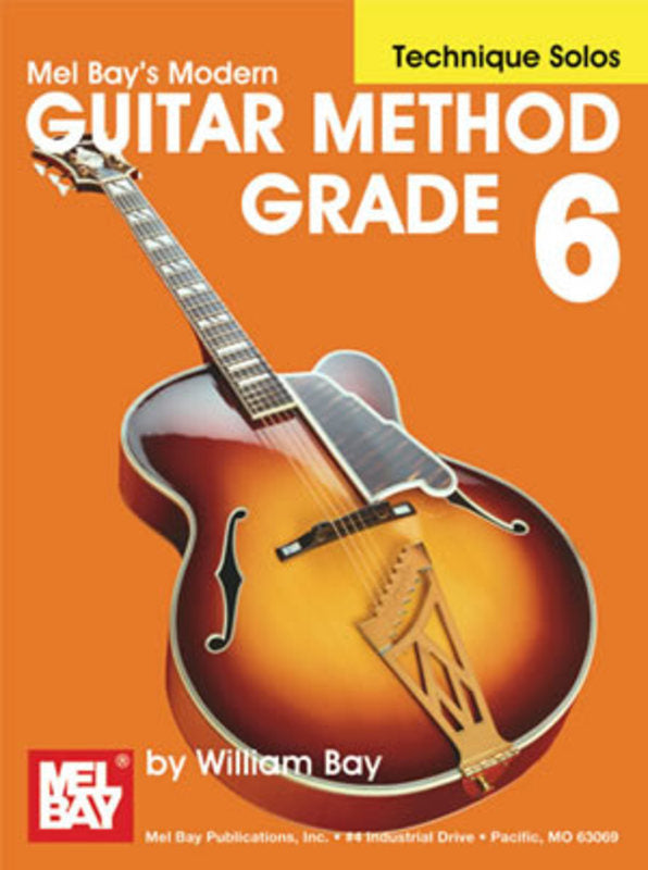 Modern Guitar Method - Grade 6 Technique Solos Book