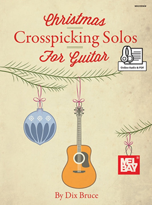 Christmas Crosspicking Solos For Guitar Book/Ola