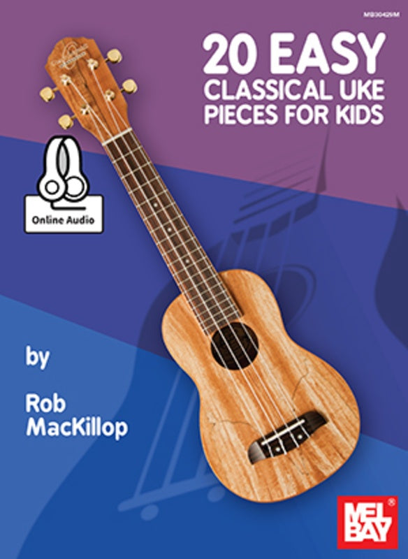 20 Easy Classical Uke Pieces For Kids Book/Ola