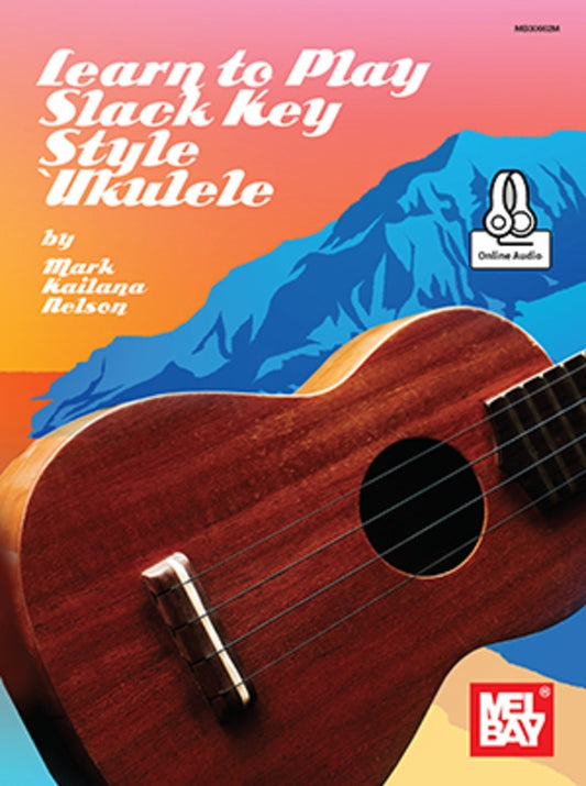 Learn To Play Slack Key Style Ukulele Book/Ola