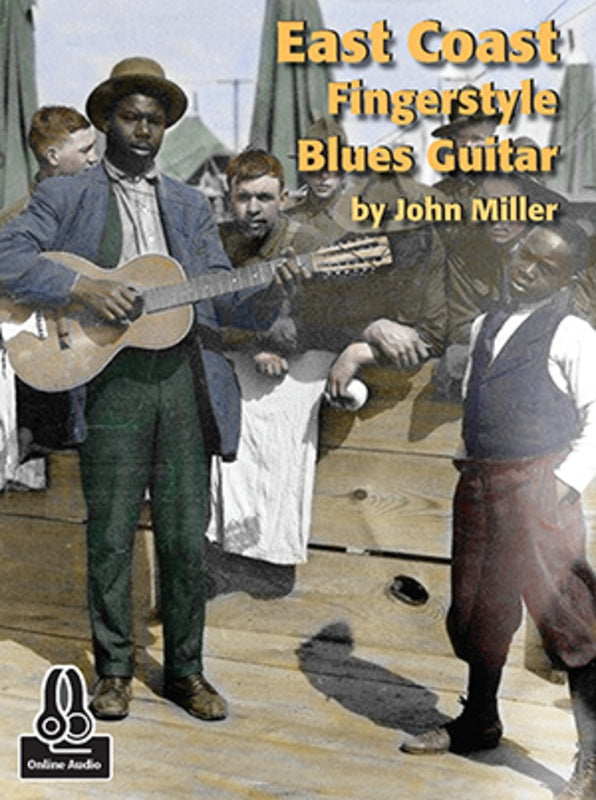 East Coast Fingerstyle Blues Guitar Bk/Ola