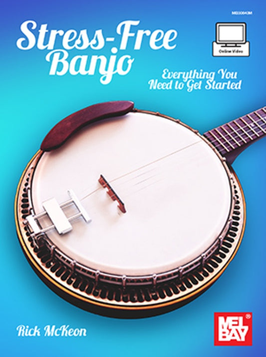 Stress Free Banjo Tab Book/Olv