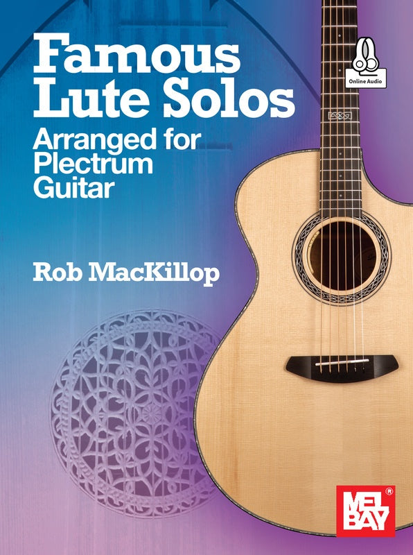 Famous Lute Solos Arranged For Plectrum Guitar Bk/Ola