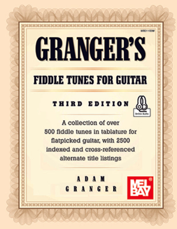 Grangers Fiddle Tunes For Guitar Tab 3rd Edition Book