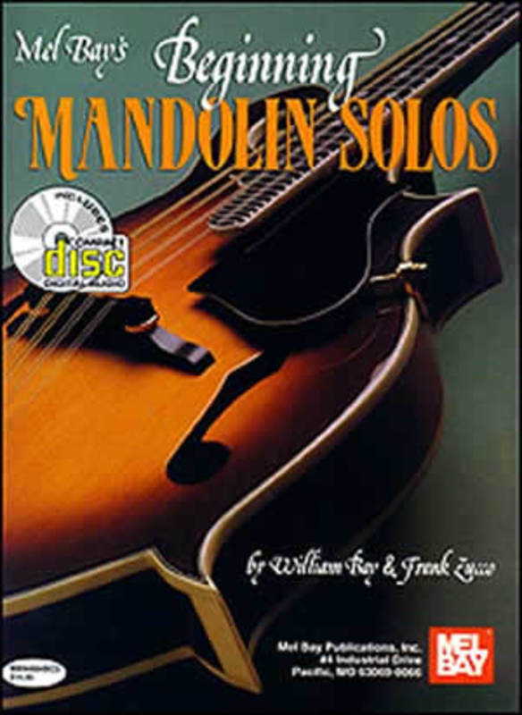 Beginning Mandolin Solos Bk/Cd