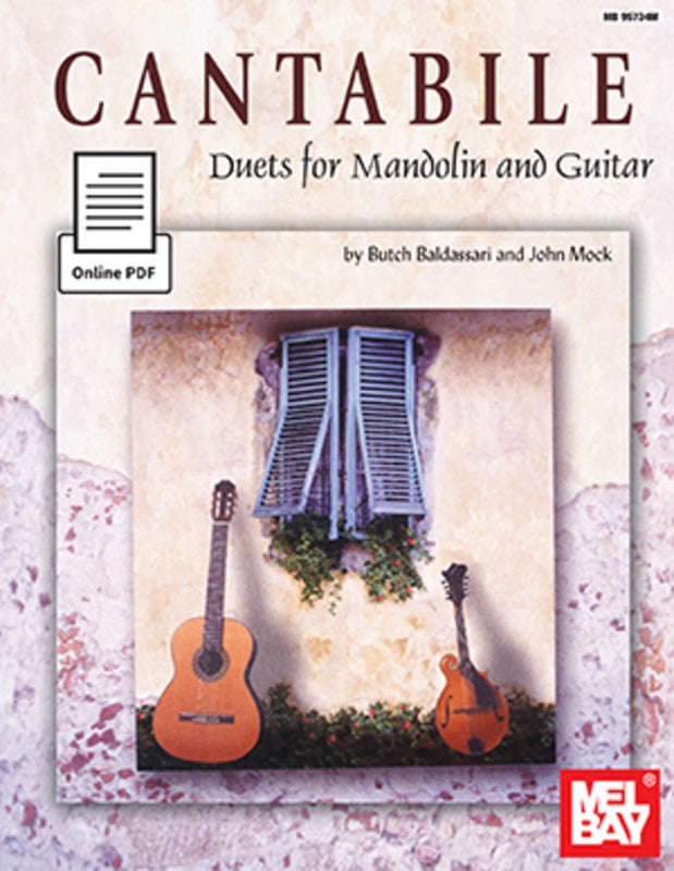 Cantabile Duets For Mandolin And Guitar Book