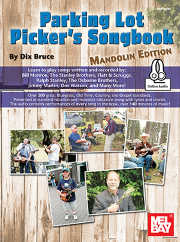 Parking Lot Pickers Songbook Mandolin Bk/Ola