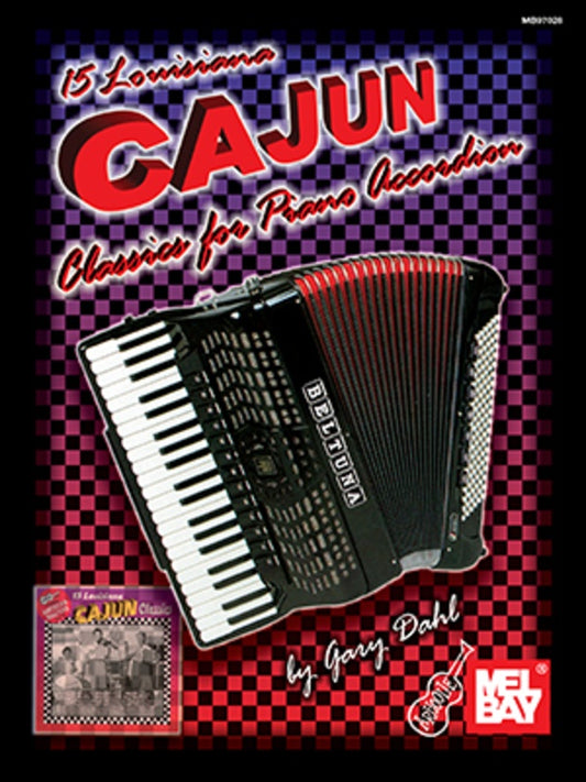 15 Louisiana Cajan Classics For Piano Accordion Book