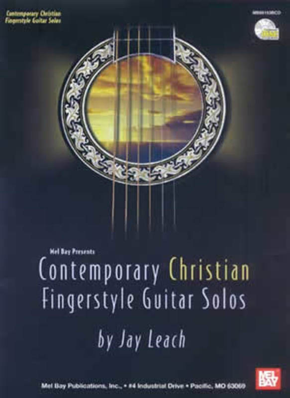 Contemporary Christian Fingerstyle Guitar Solo Book/Cd