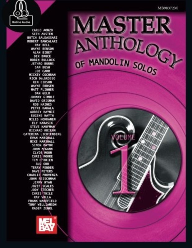 Master Anthology Of Mandolin Solos Vol 1 Bk/Ola