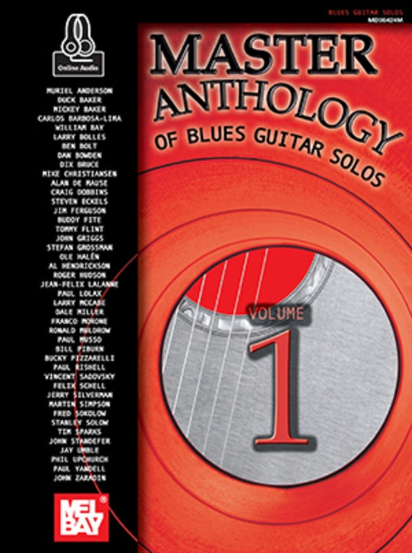 Master Anthology Of Blues Guitar Solos Vol 1 Bk/Oa