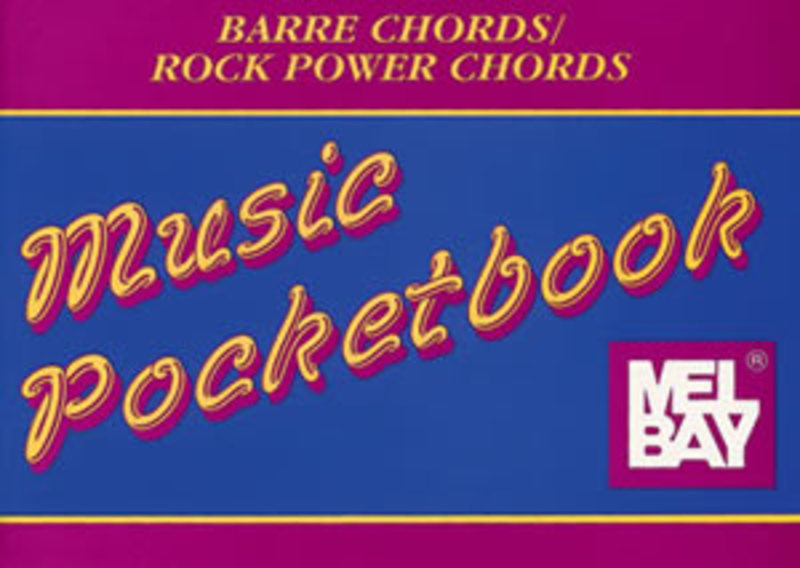 Barre Chord Rock Power Chords Pocketbook - Music2u