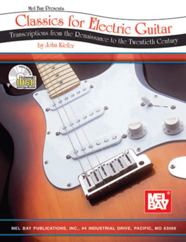 Classics For Electric Guitar Bk Cd