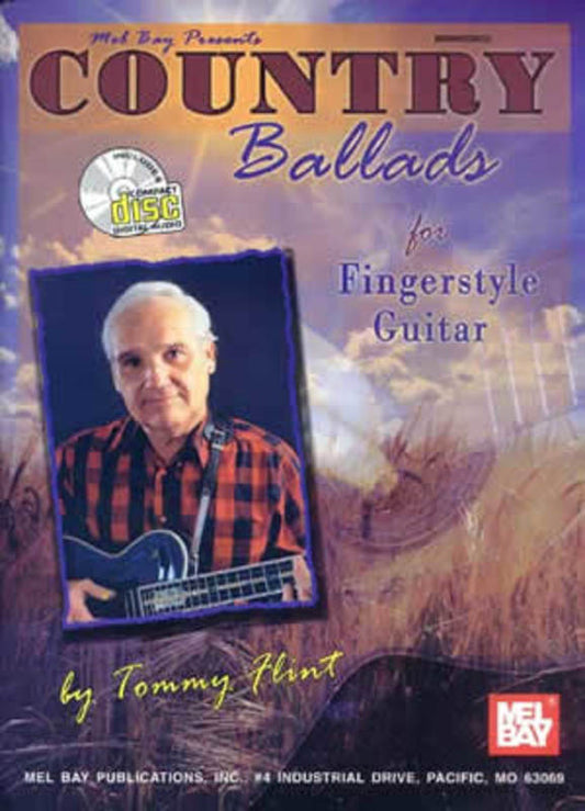 Country Ballads For Fingerstyle Guitar Bk/Cd