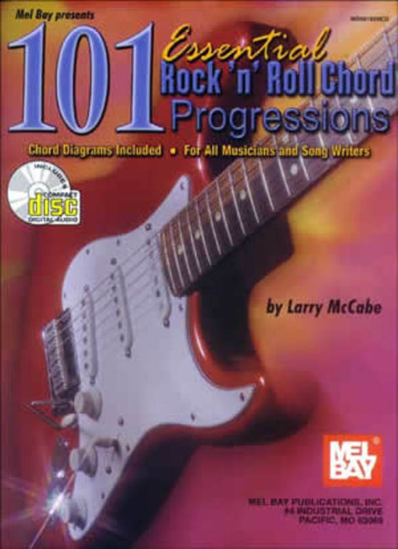 101 Essential Rock n Roll Chord Progressions Book/Cd