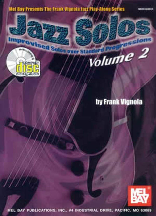 Jazz Solos Vol 2 Bk/Cd