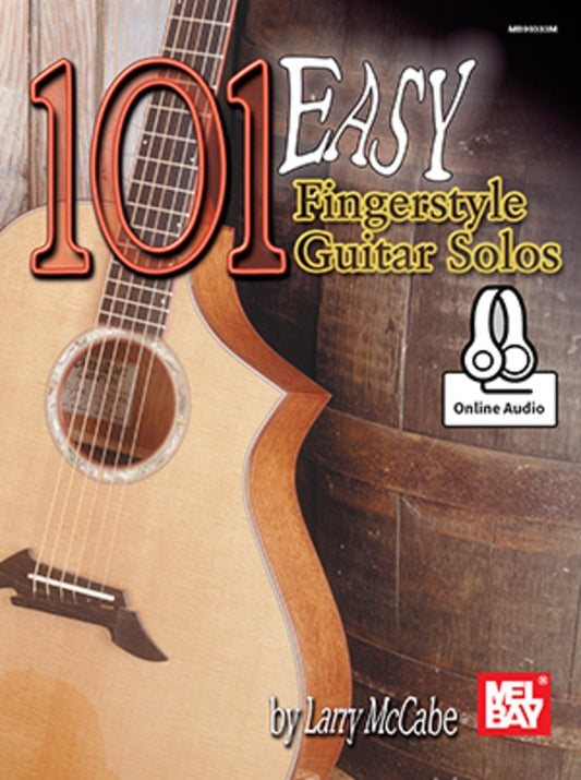 101 Easy Fingerstyle Guitar Solos Book/Ola