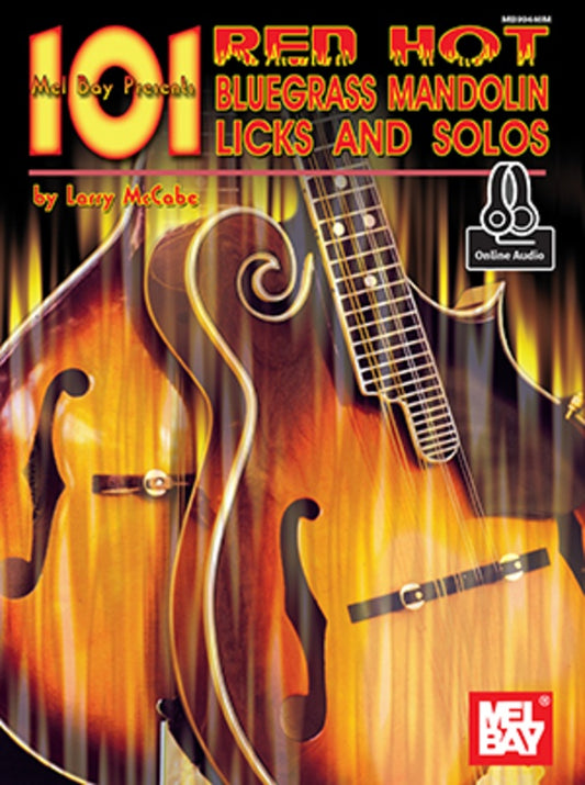 101 Red Hot Bluegrass Mandolin  Licks & Solos Book