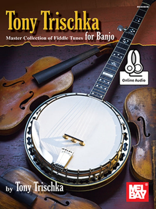 Tony Trischka Master Collection Fiddle Tunes Banjo Bk/Ola