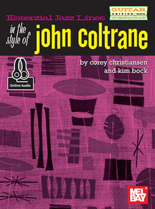 Essential Jazz Lines Style Of John Coltrane Guitar Bk/Ola