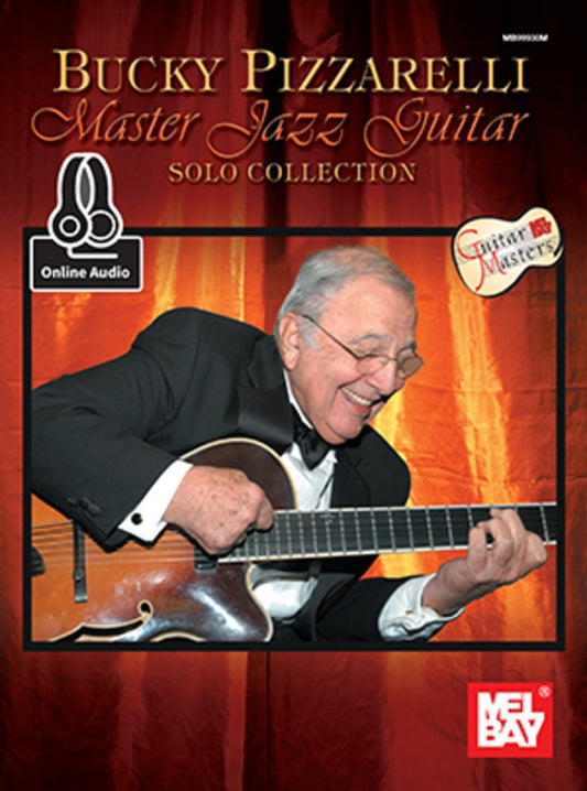 Bucky Pizzarelli Master Jazz Guitar Solo Bk/Ola