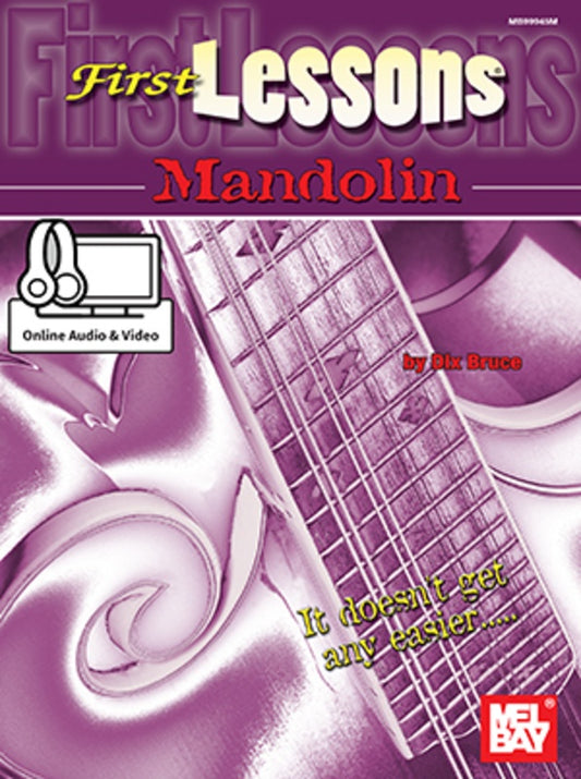 First Lessons Mandolin Bk/Cd/Dvd