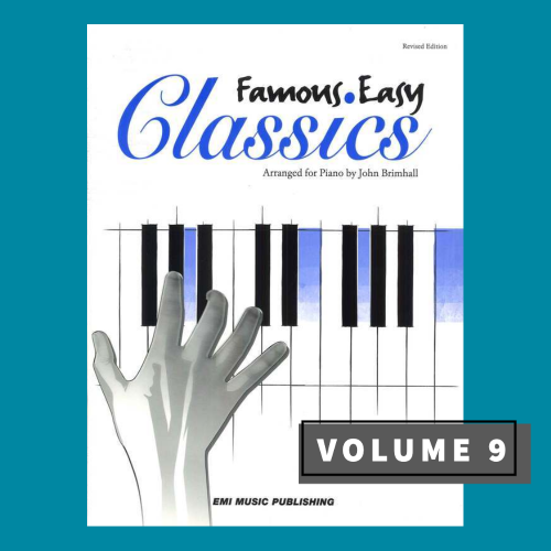 John Brimhall's Famous Easy Piano Classics Volume 9 Book