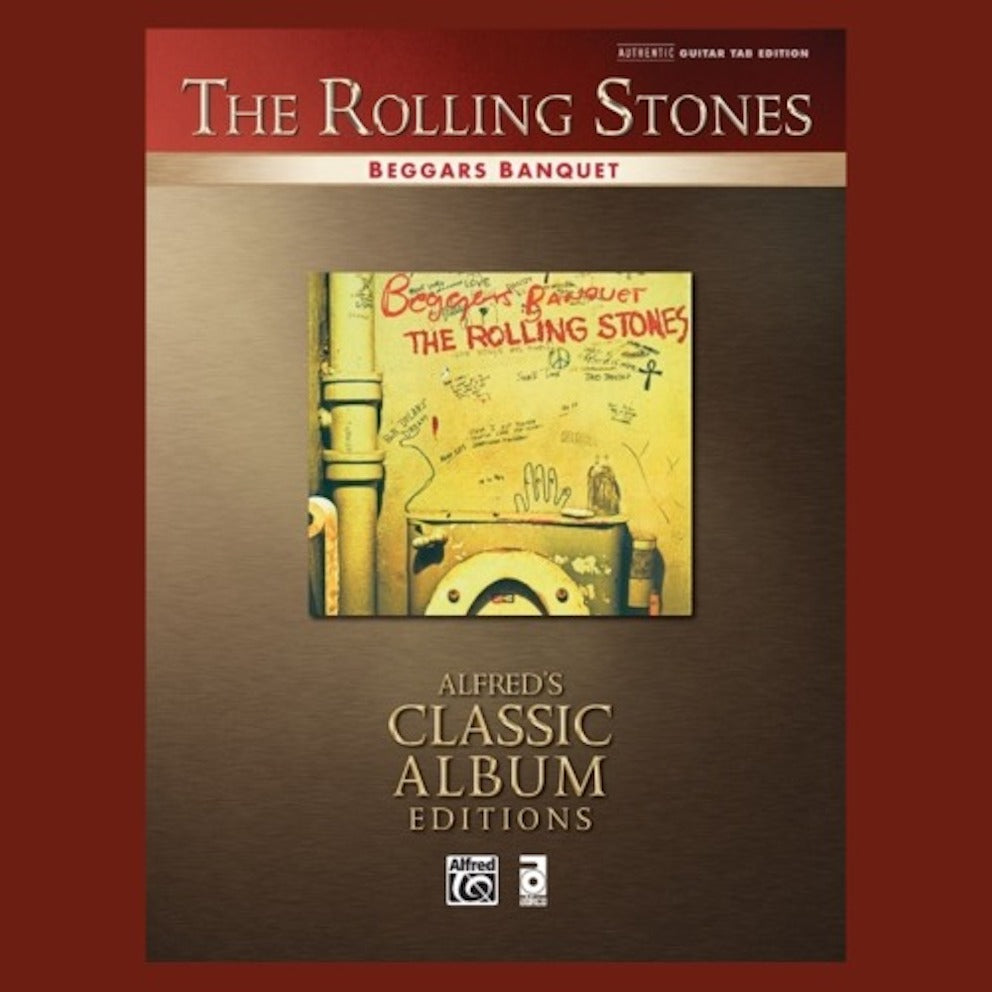 The Rolling Stones - Beggars Banquet Guitar Tab Book