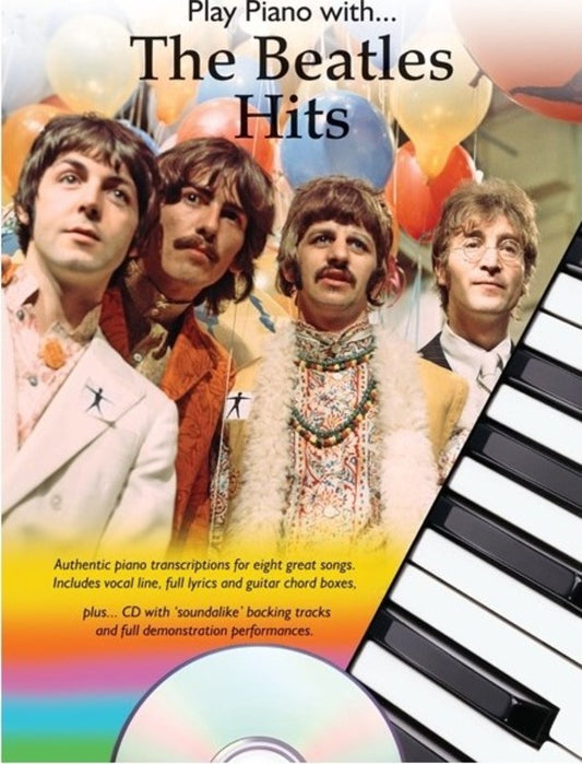 Play Piano With The Beatles Hits Bk/Cd