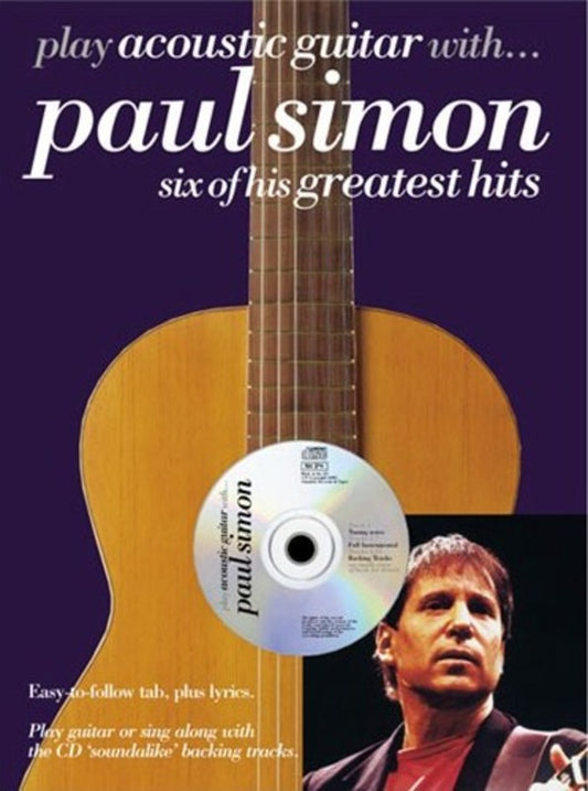 Play Acoustic Guitar With Paul Simon Bk/Cd