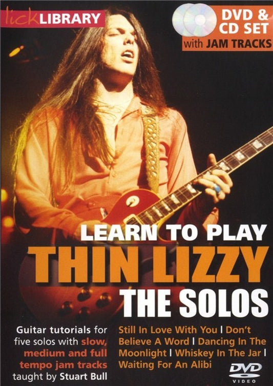 Learn To Play Thin Lizzy Dvd/Cd