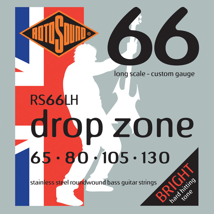 Rotosound RS66LH Swing Bass 66 Drop Zone 65-130 Stainless