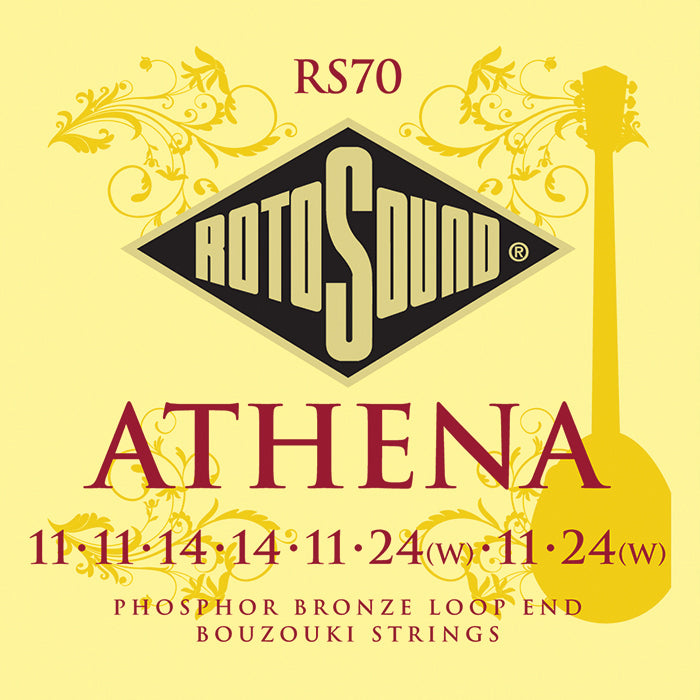 Rotosound RS70 Bouzouki Loop   End 8 String Phosphor Bronze