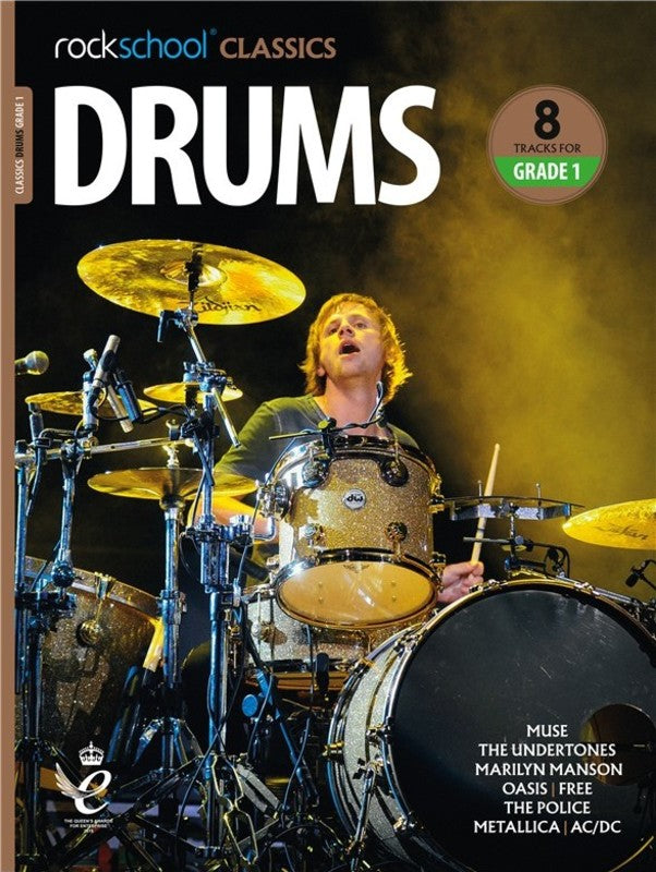 Rockschool Classics Drums Grade 1 - Music2u