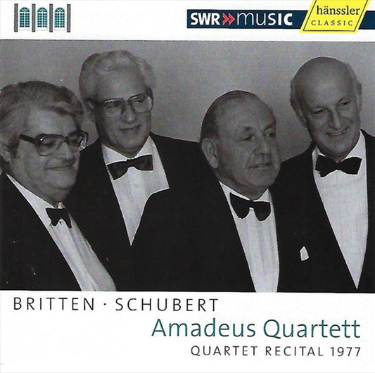 Amadeus Quartet - Britten Schubert String Quarte CD