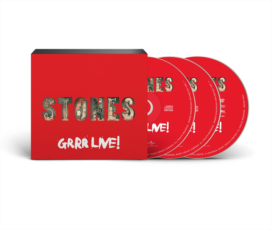 Rolling Stones - Grrr Live CD/DVD