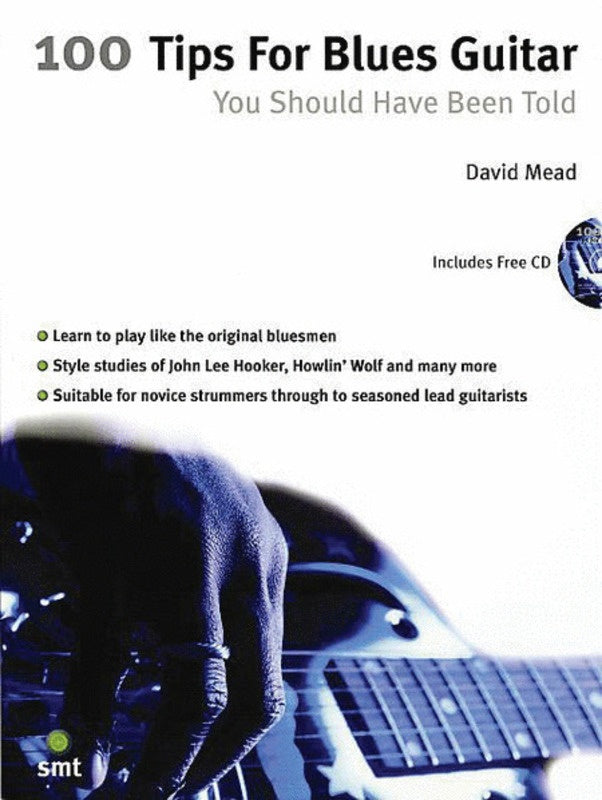 100 Tips For Blues Guitar Book/Cd