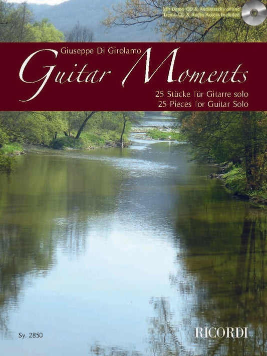 Girolamo - Guitar Moments 25 Pieces Guitar Solo Bk/Ola/Cd