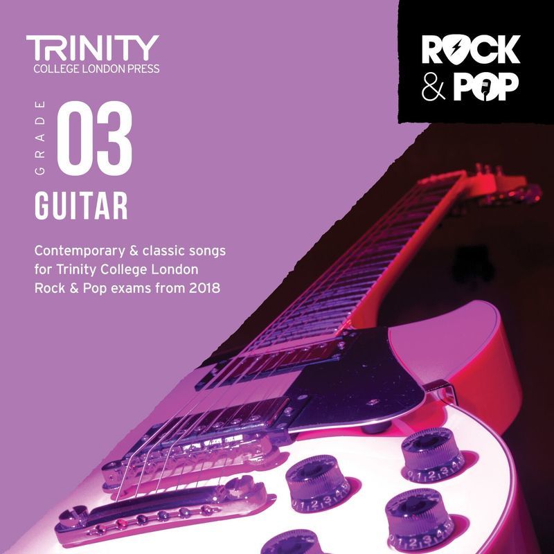 Trinity Rock & Pop Guitar Grade 3 Cd 2018