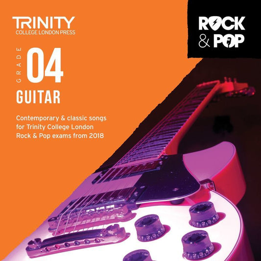 Trinity Rock & Pop Guitar Grade 4 Cd 2018