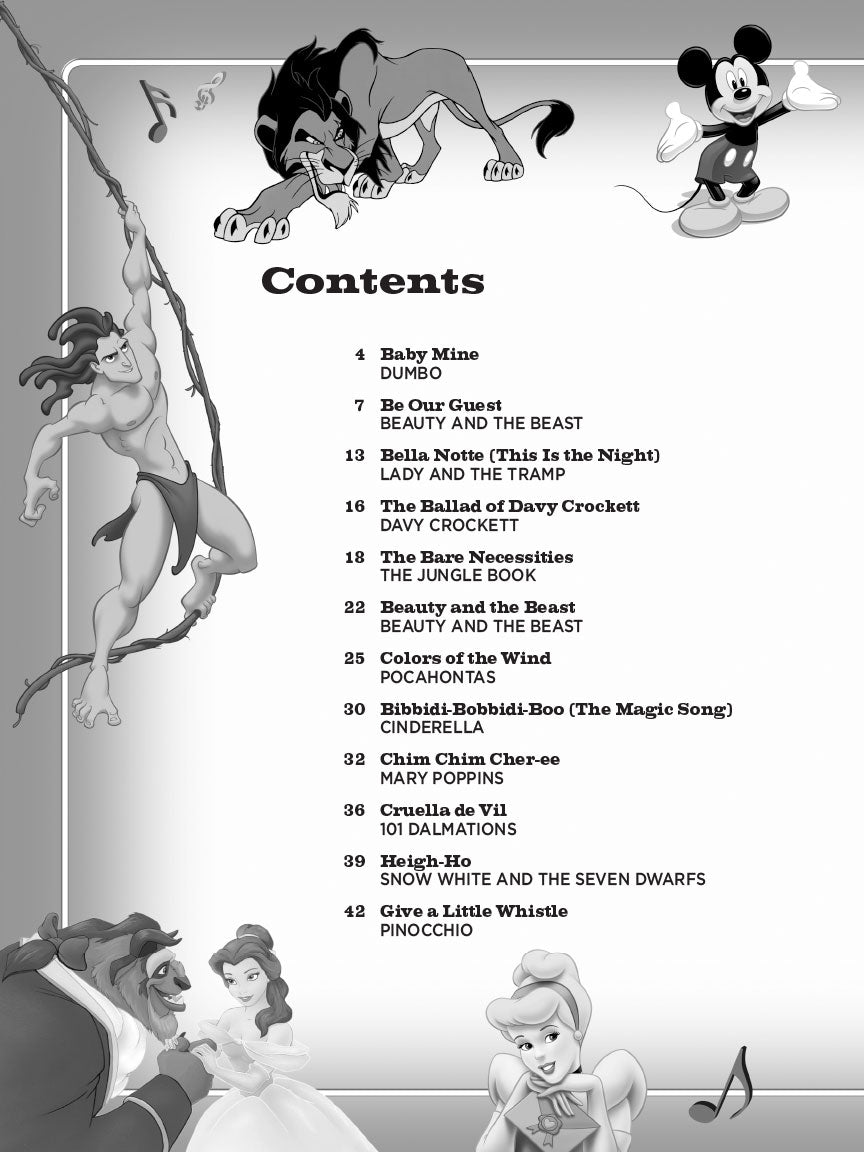 Disney Songs For Banjo Book